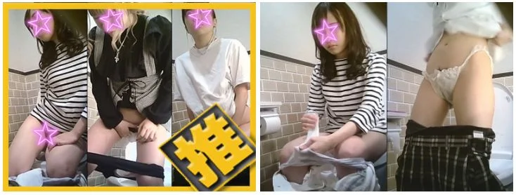 逮捕された盗撮師が帰還!?「プレミアム美盗トイレ」!!~死角なし!前後から激写される美女達の無防備な排泄映像集~