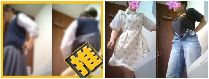 逮捕された盗撮師が帰還!?「プレミアム美盗トイレ」!!~死角なし!前後から激写される美女達の無防備な排泄映像集~