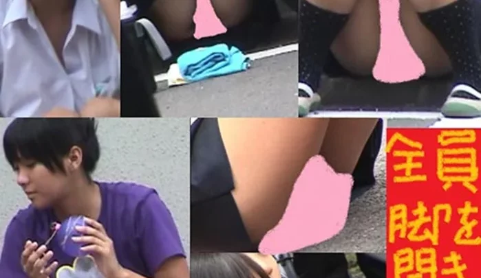 （PC/手機相容）這太厲害了！！因為是女子學校，所以大家都很要好，大開腿！！！