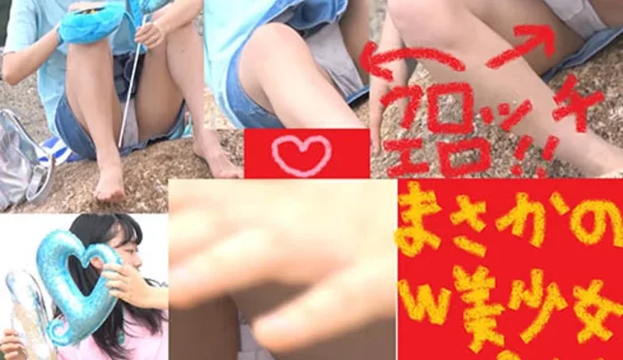 超美少女Ｊ★Ｋ大開腿，純白內褲一覽無遺！！