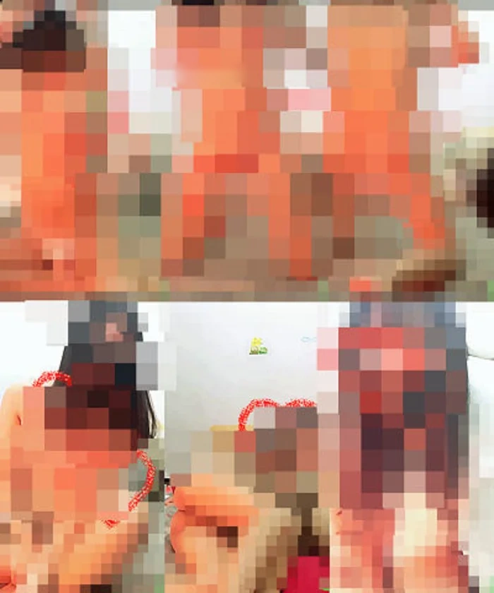 中華直播 新系列①(黑口罩的C小姐) 全裸搖擺著腰・・・・・。